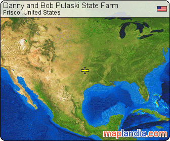 Danny and Bob Pulaski State Farm satellite map