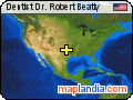 Dentist Dr. Robert Beatty satellite map