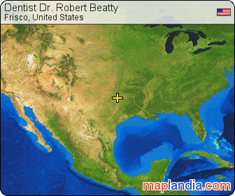 Dentist Dr. Robert Beatty satellite map