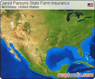 Jared Parsons State Farm Insurance satellite map