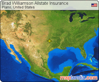Brad Williamson Allstate Insurance satellite map