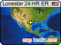 Lonestar 24 HR ER satellite map