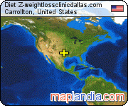 Diet Z-weightlossclinicdallas.com satellite map