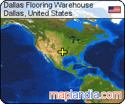 Dallas Flooring Warehouse satellite map