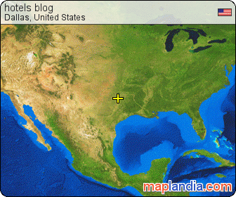 hotels blog satellite map