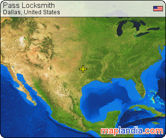 Pass Locksmith satellite map