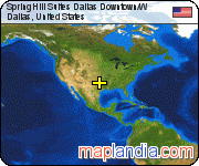 SpringHill Suites Dallas Downtown/W satellite map