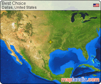 Best Choice satellite map