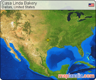 Casa Linda Bakery satellite map