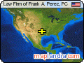 Law Firm of Frank A. Perez, PC satellite map