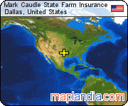 Mark Caudle State Farm Insurance satellite map