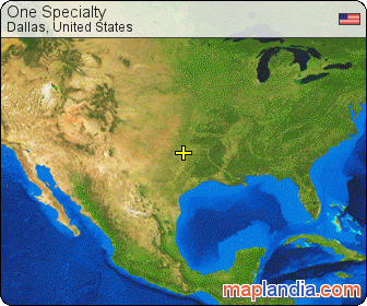 One Specialty satellite map