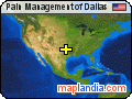 Pain Management of Dallas satellite map