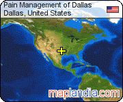 Pain Management of Dallas satellite map