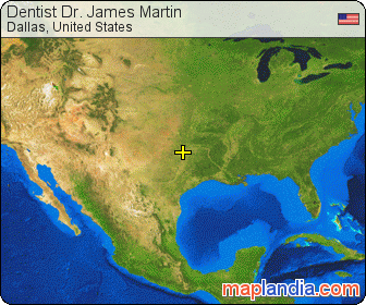 Dentist Dr. James Martin satellite map
