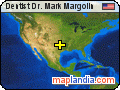 Dentist Dr. Mark Margolin satellite map