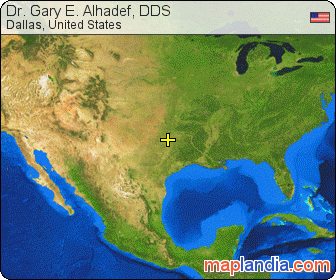 Dr. Gary E. Alhadef, DDS satellite map