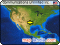 Communications Unlimited Inc satellite map