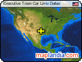 Executive Town Car Limo Dallas satellite map