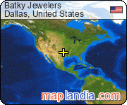 Batky Jewelers satellite map