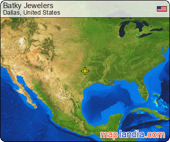 Batky Jewelers satellite map