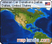 Veteran Car Donations Dallas satellite map