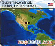 SupremeLendingD's map homepage