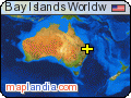 Bay Islands Worldw satellite map