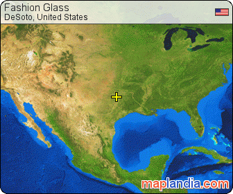 Fashion Glass satellite map