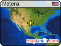 Matera satellite map
