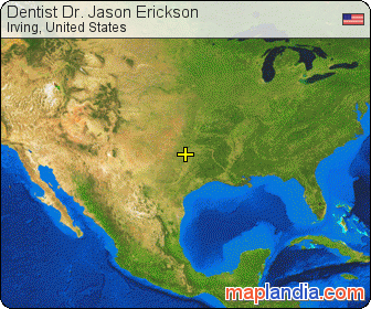 Dentist Dr. Jason Erickson satellite map