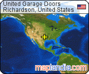 United Garage Doors satellite map