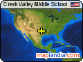 Creek Valley Middle School satellite map