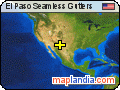 El Paso Seamless Gutters satellite map