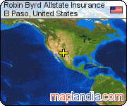 Robin Byrd Allstate Insurance satellite map