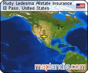 Rudy Ledesma Allstate Insurance satellite map
