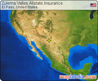 Zulema Valles Allstate Insurance satellite map