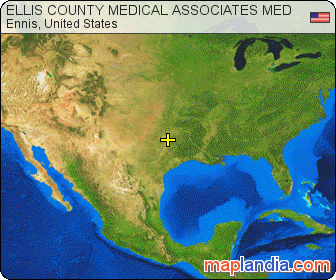 ELLIS COUNTY MEDICAL ASSOCIATES MED satellite map