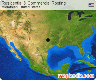 Residential & Commercial Roofing satellite map