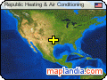 Republic Heating & Air Conditioning satellite map