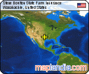 Steve Boulton State Farm Insurance satellite map