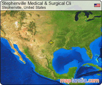 Stephenville Medical & Surgical Cli satellite map