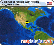 Oasis Senior Advisors West Houston satellite map