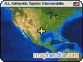 ALLAuthentic Sports Memorabilia satellite map