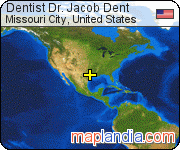 Dentist Dr. Jacob Dent satellite map