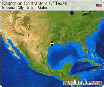 Champion Contractors Of Texas satellite map