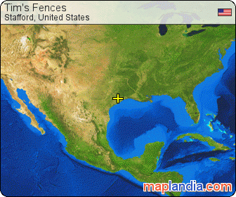 Tim's Fences satellite map