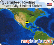 Guaranteed Roofing satellite map