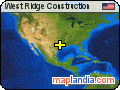 West Ridge Construction satellite map