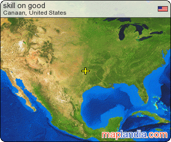 skill on good satellite map